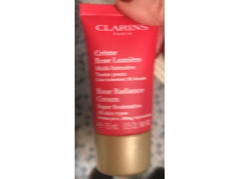 Clarins Super Restorative Rose Radiance Cream, 0.5 oz/15 mL