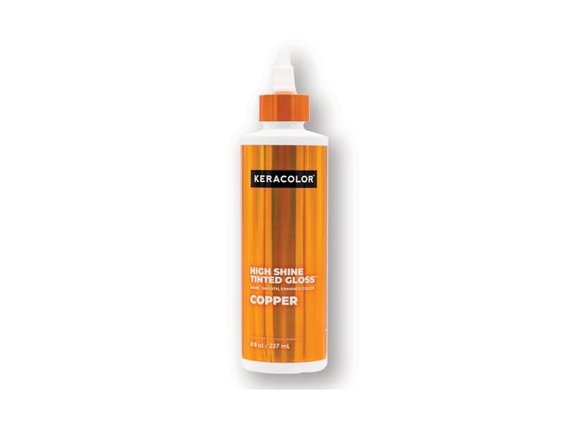 Keracolor High Shine Tinted Gloss, Copper, 8 fl oz/237 mL