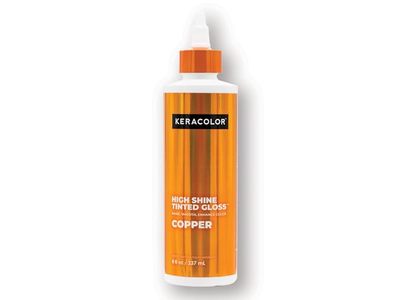 Keracolor High Shine Tinted Gloss, Copper, 8 fl oz/237 mL