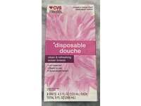 CVS Health Disposable Douche, Clean & Refreshing Ocean Breeze, 9 fl oz/266 mL, 2 Count - thumbnail 1