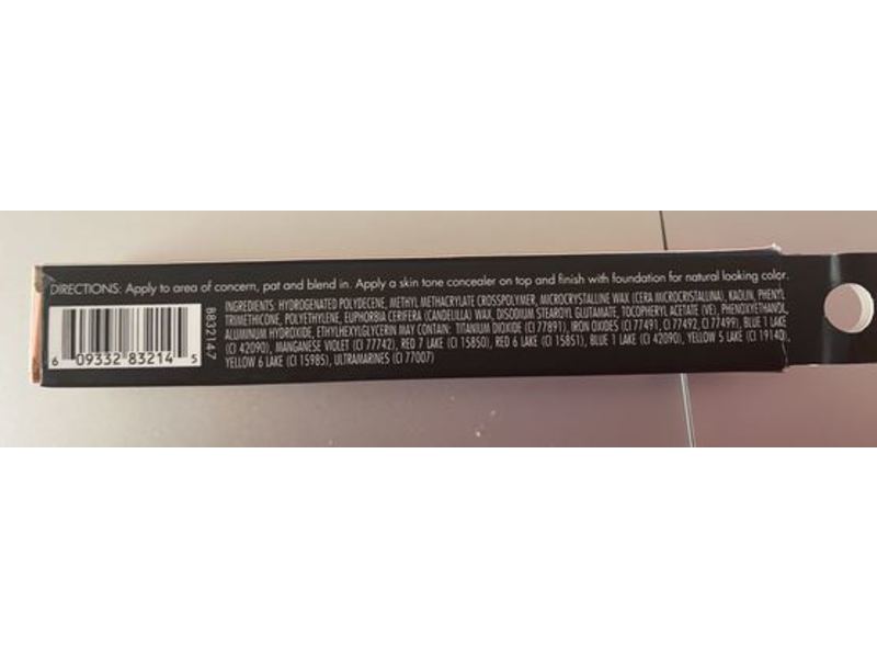 E.l.f Cosmetics Color Correcting Stick Dark Circles, Deep Skin Tones, 0.11 oz/3.1 g