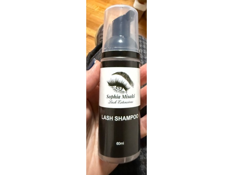 Sophia Misaki Lash Extensions Lash Shampoo, 60 mL