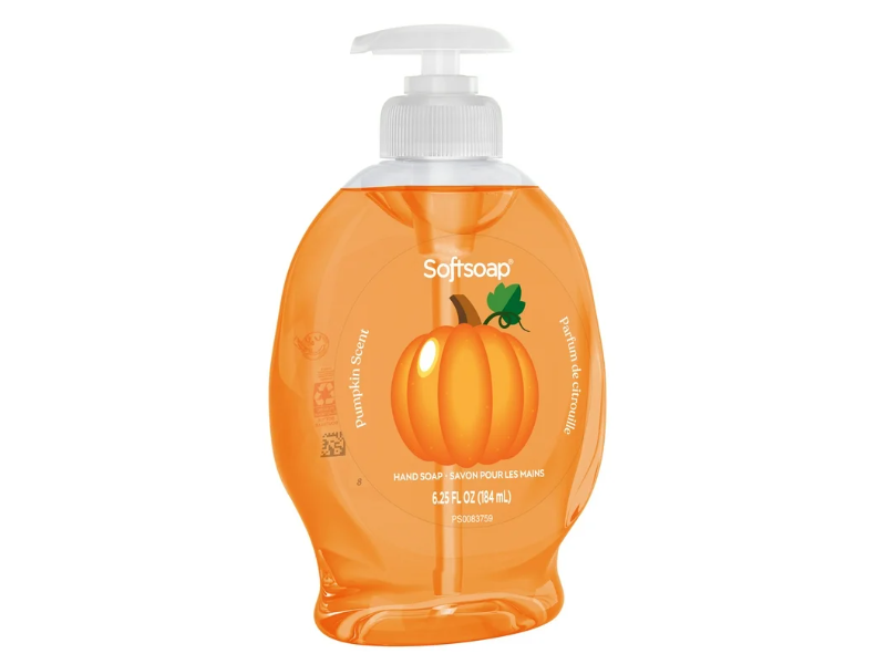 Softsoap Liquid Hand Soap, Pumpkin Scent, 6.25 fl oz/184 mL