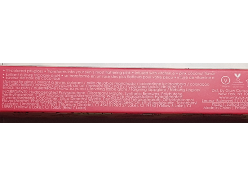 Winky Lux Staining Lip Gloss, 0.14 oz/4 g