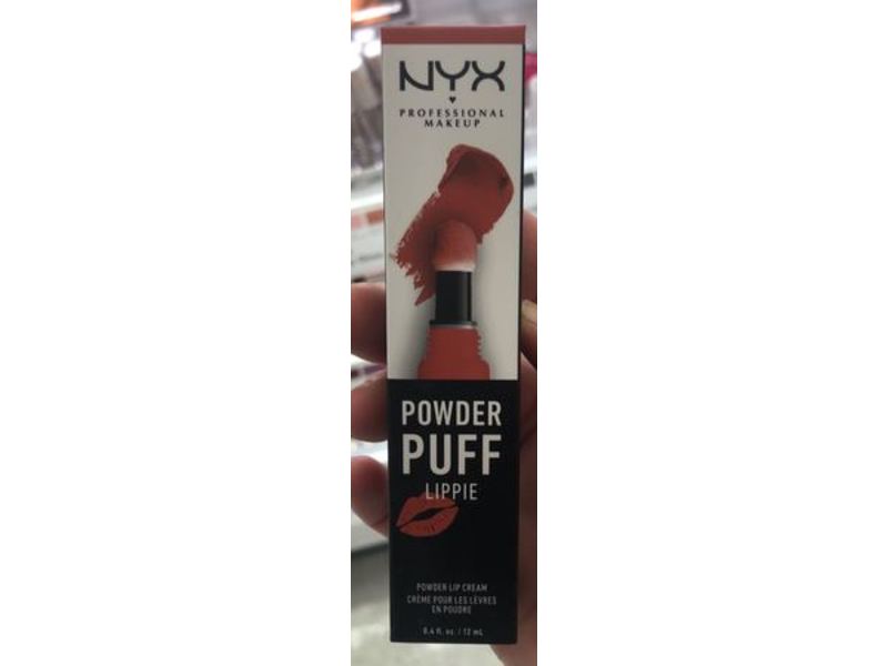 Nyx Professional Makeup Powder Puff Lippie Powder Lip Cream, Teacher's Pet, 0.4 fl oz