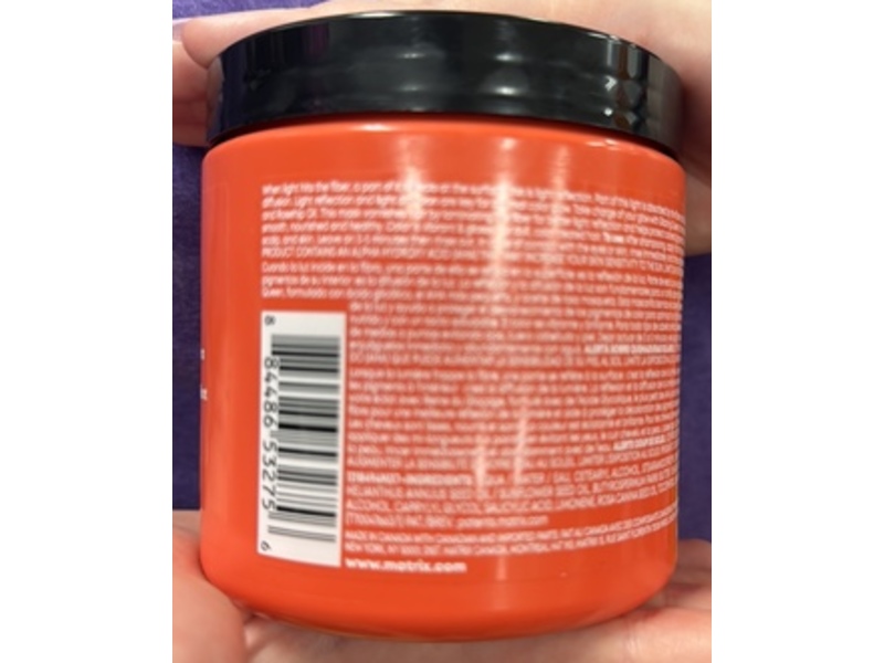 Matrix Glow Mania Glazing Queen Hair Mask, 16.9 fl oz/500 mL