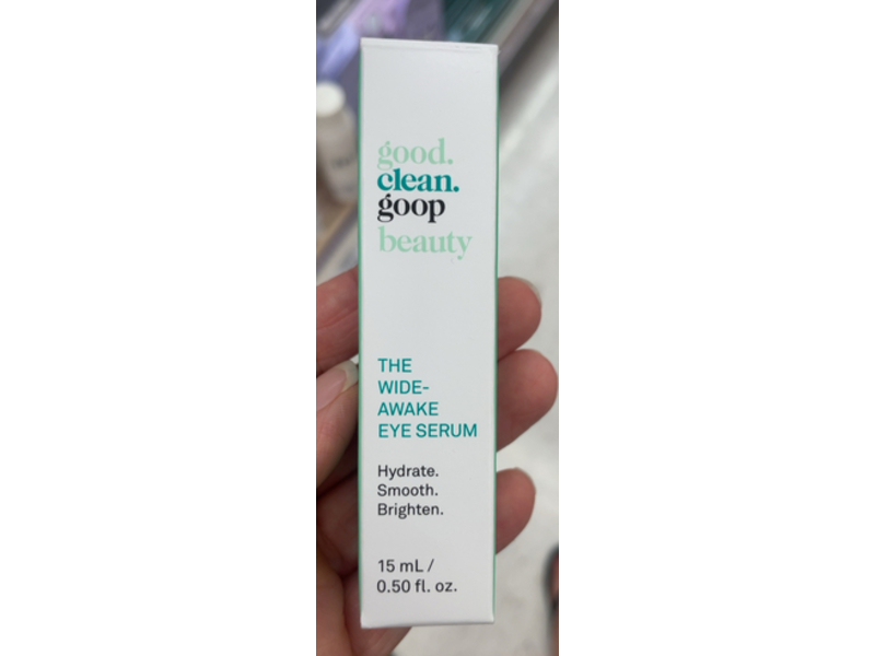 good.clean.goop beauty The Wide-Awake Eye Serum, 0.50 fl oz/15 mL