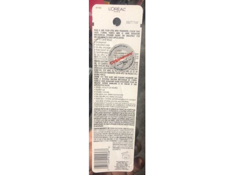 L'Oreal Paris Le Liner Signature Eyeliner, Waterproof, Brown Denim, 0.11 oz