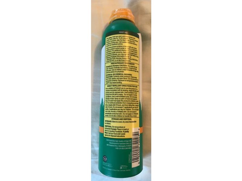 Australian Gold Insect Repellent Continuous Spray, 5.5 oz/157 g