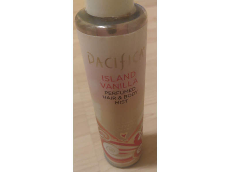 Pacifica Beauty Perfumed Hair & Body Mist, Island Vanilla, 6 fl oz/177 mL