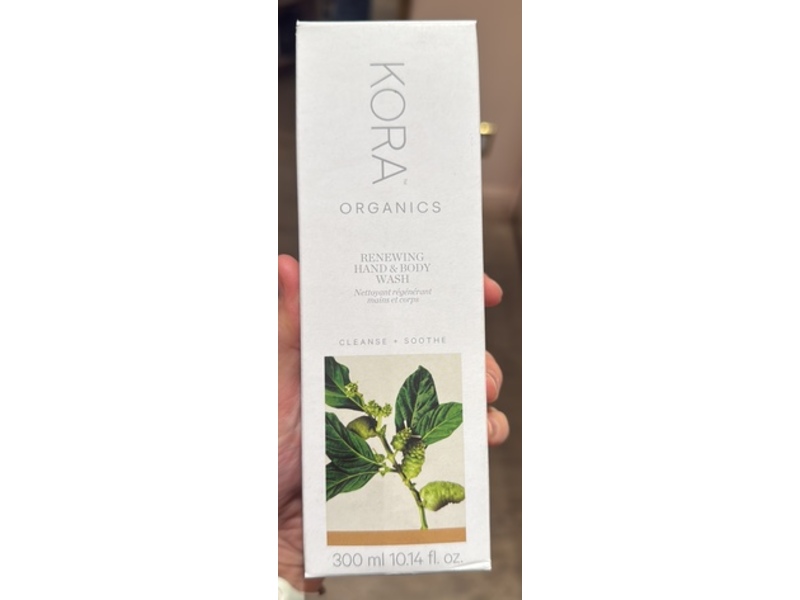 Kora Organics Renewing Hand & Body Wash, 10.14 fl oz/300 mL