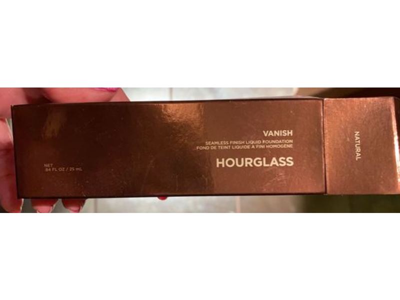 Hourglass Vanish Seamless Finish Liquid Foundation, Natural, 0.84 fl oz/25 mL