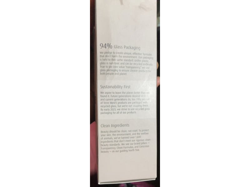 Terre Mere Lifting Fluid, Rosehip & Niacinamide, 1.7 oz/50 mL