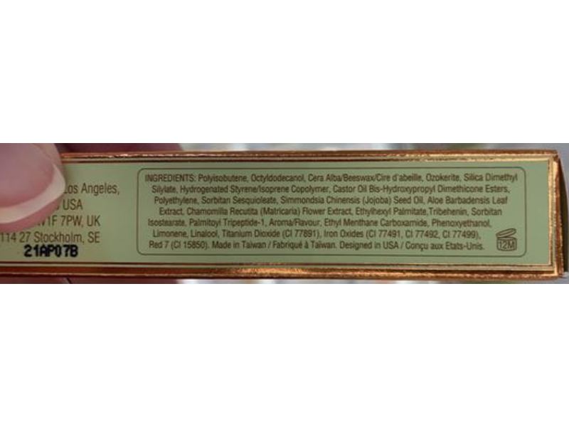 Pixi By Petra Lip Lift Max, Sheer Rose, 0.09 oz/2.7 g