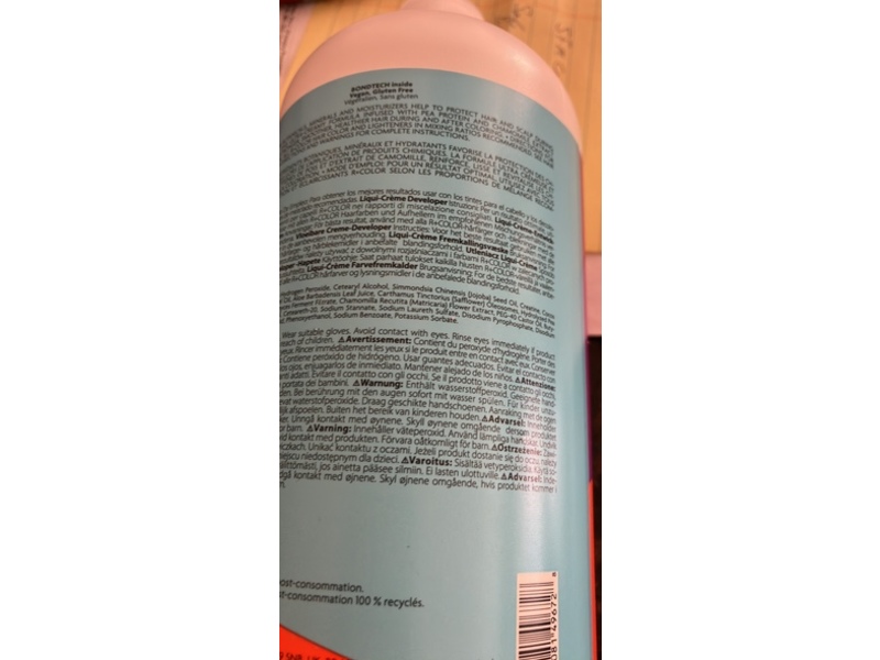 R+ Color Momentum Liqui Creme Developer, 10 Volume, 30.4 fl oz/900 mL