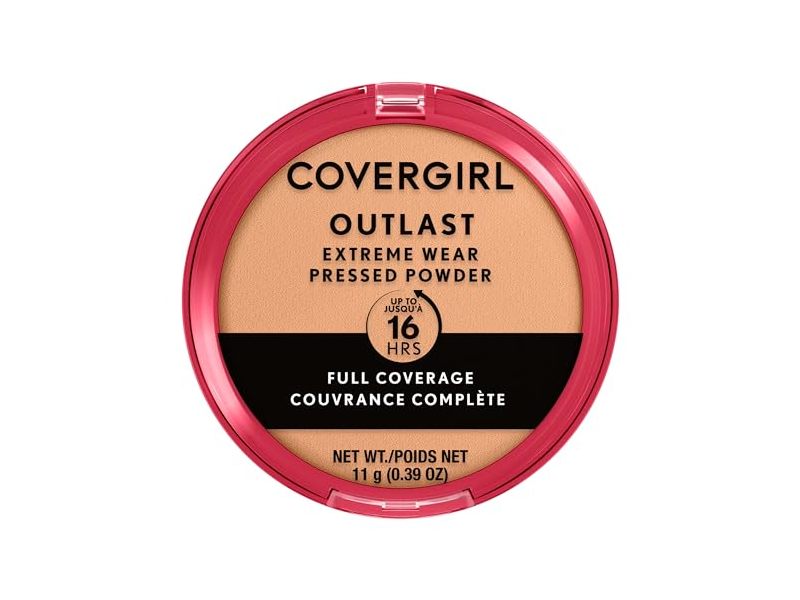 Covergirl Outlast Extreme Wear Pressed Powder, Creamy Natural, 0.39 fl oz/11 g