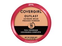 Covergirl Outlast Extreme Wear Pressed Powder, Creamy Natural, 0.39 fl oz/11 g - thumbnail 1