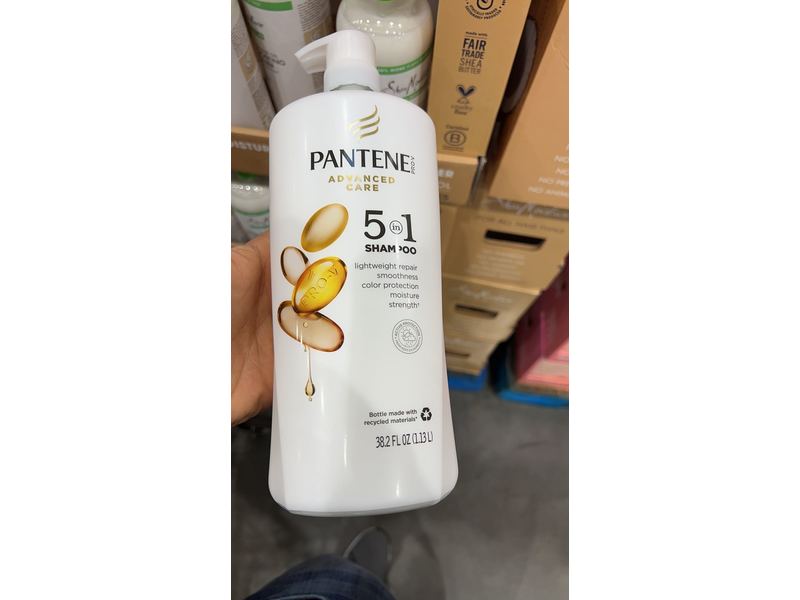 Pantene Advanced Care 5 In 1 Shampoo, 1.13 L/38.2 fl oz