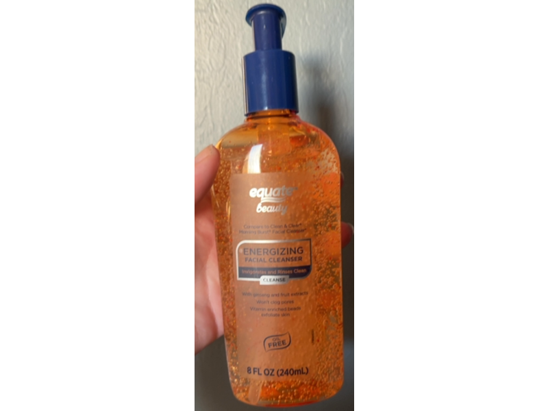 Equate Beauty Energizing Facial Cleanser, 8 fl oz/240 mL