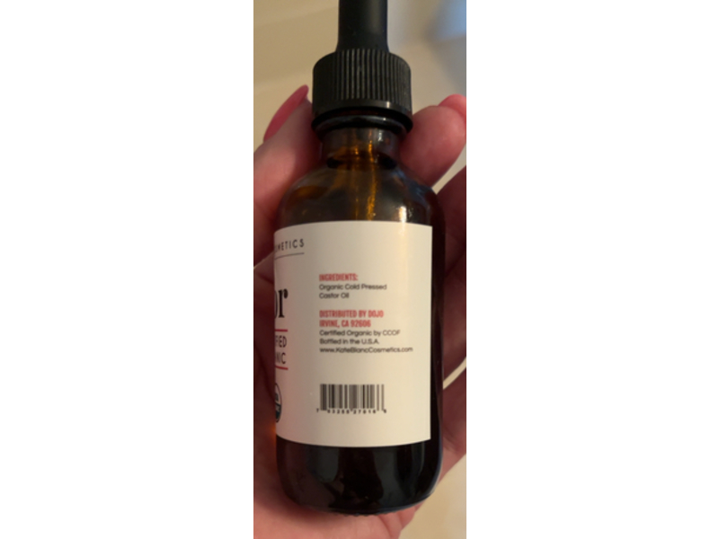 Kate Blanc Cosmetics Castor Oil, 2 oz/60 mL