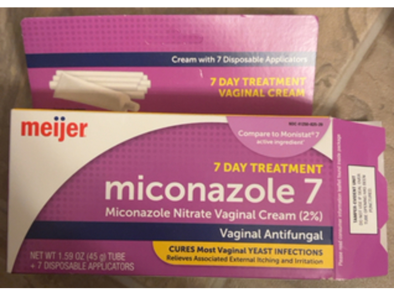 Meijer Miconazole Nitrate Vaginal Cream, 1.59 oz/45 g