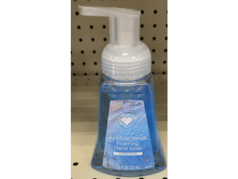 CVS Health Antibacterial Foaming Hand Soap, Spring Water, 7.5 fl oz/222 mL