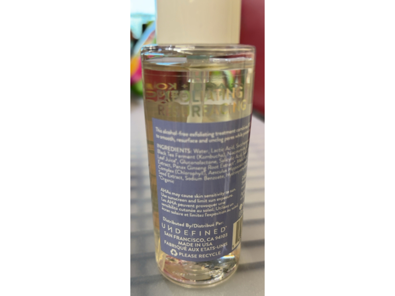 Undefined Beauty R&R Exfoliator, Acid Treatment, 3.4 fl oz/100 mL