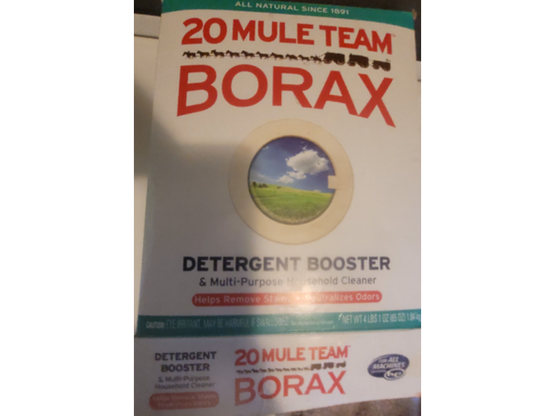 20 Mule Team Detergent Booster, Borax, 65 oz/1.84 kg