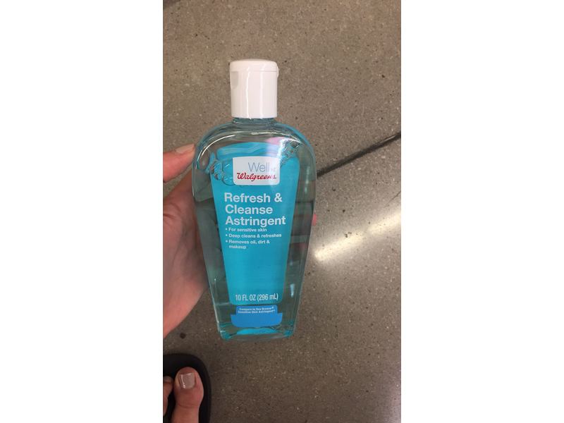 Walgreens Sensitive Skin Astringent Ingredients and Reviews