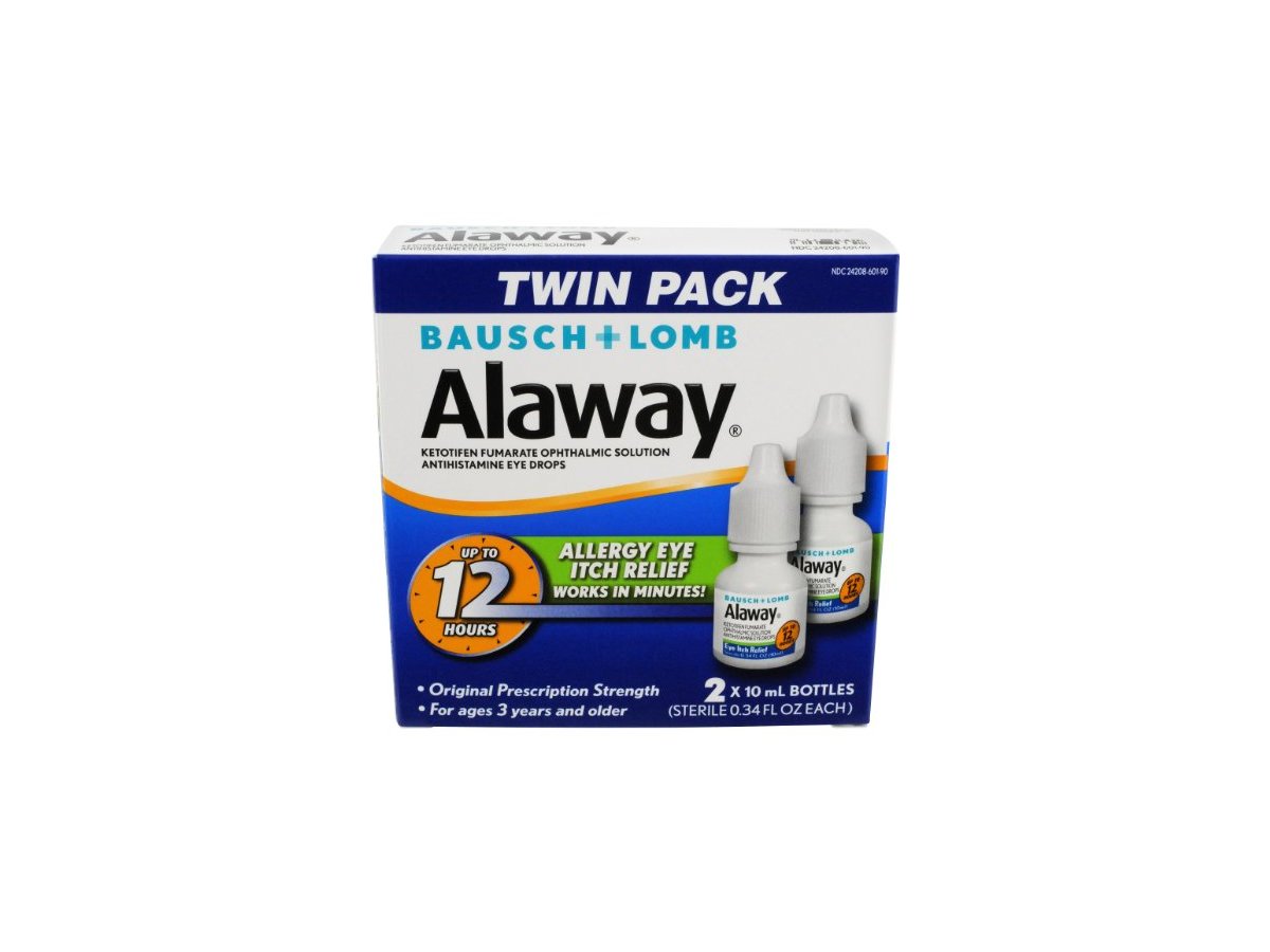 Alaway Antihistamine Eye Drops Ingredients and Reviews