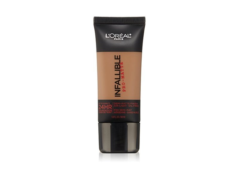 L'Oreal Paris Infallible Pro-Matte Foundation Makeup, Classic Tan, 1 fl oz/30 mL