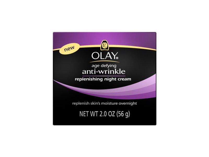 Olay Age Defying Anti-Wrinkle Night Cream, 2 Ounce (Pack of 2)