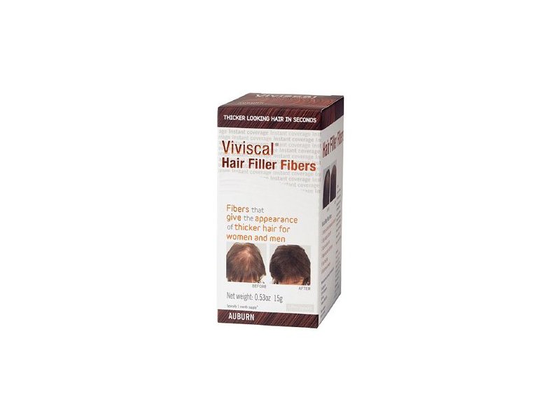 Viviscal Hair Filler Fibers, Auburn Ingredients and Reviews