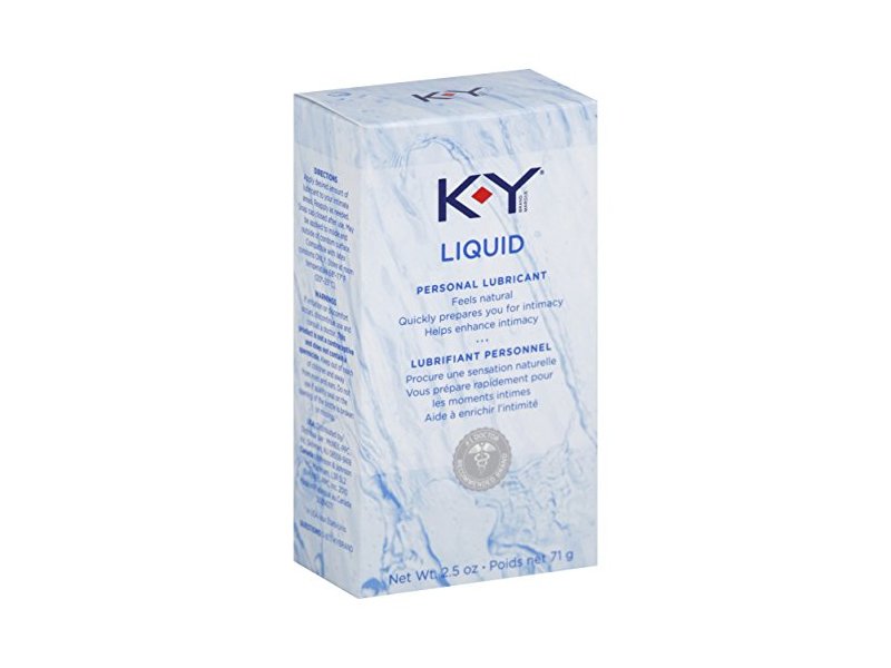 KY Liquid Personal Water Based Lubricant, 2.5 Ounce (Pack of 2