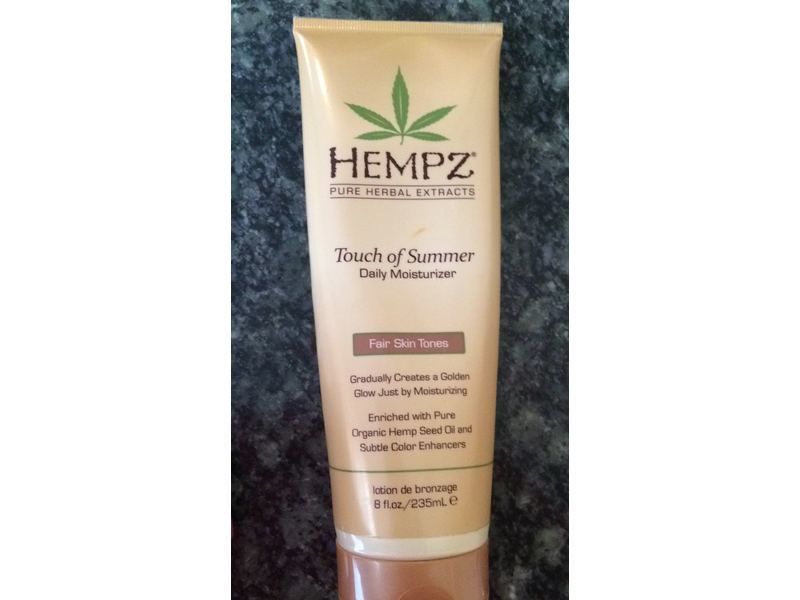 hempz touch of summer daily moisturizer