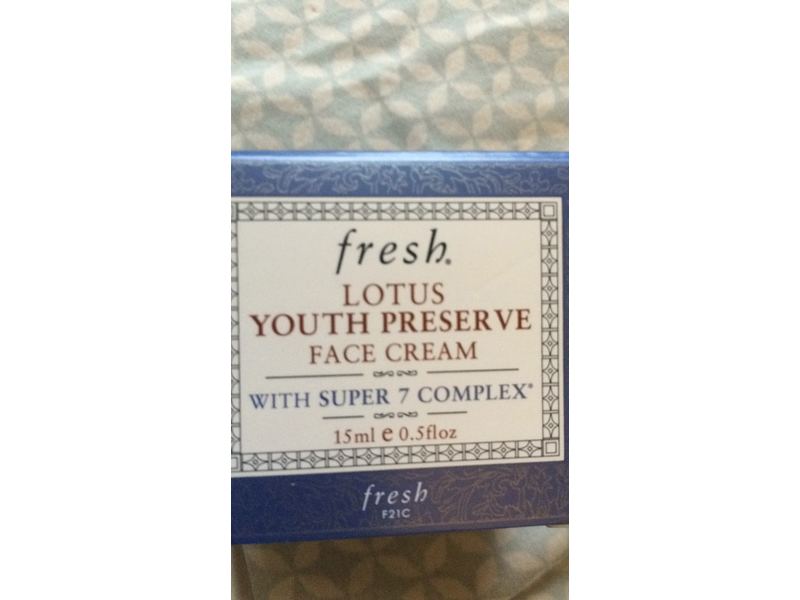 Lotus Youth Preserve Face Cream With Super 7 Complex Ingredients and Reviews