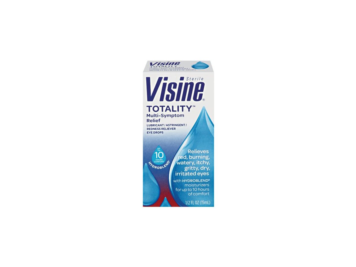 Visine Totality MultiSymptom Relief Eye Drops Ingredients and Reviews