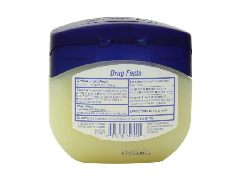 Vaseline 100% Pure Petroleum Jelly, Original, 13 oz