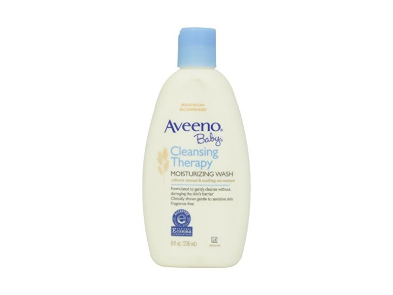 Aveeno Baby Cleansing Therapy Moisturizing Wash, 8 fl oz (236 mL)
