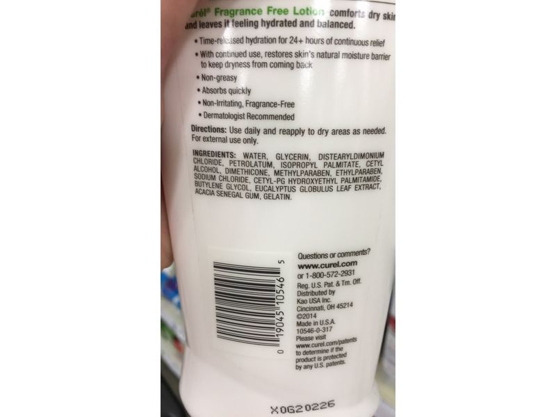 Curel Continuous Comfort Body Lotion, Size 13 oz