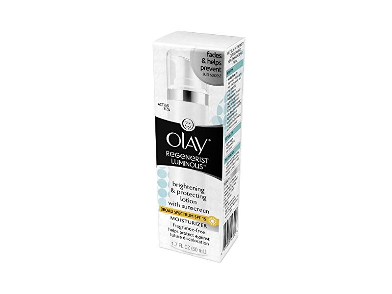 olay regenerist luminous brightening & protecting lotion moisturizer