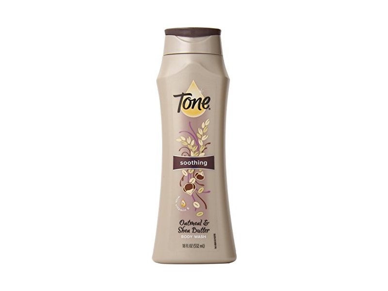 Tone Body Wash, Oatmeal and Shea, 18 Ounce Ingredients and Reviews