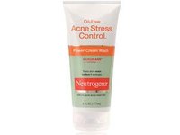 Neutrogena Acne Stress Control Power Cream Face Wash, Oil Free, 6 fl oz/177 mL - thumbnail 1