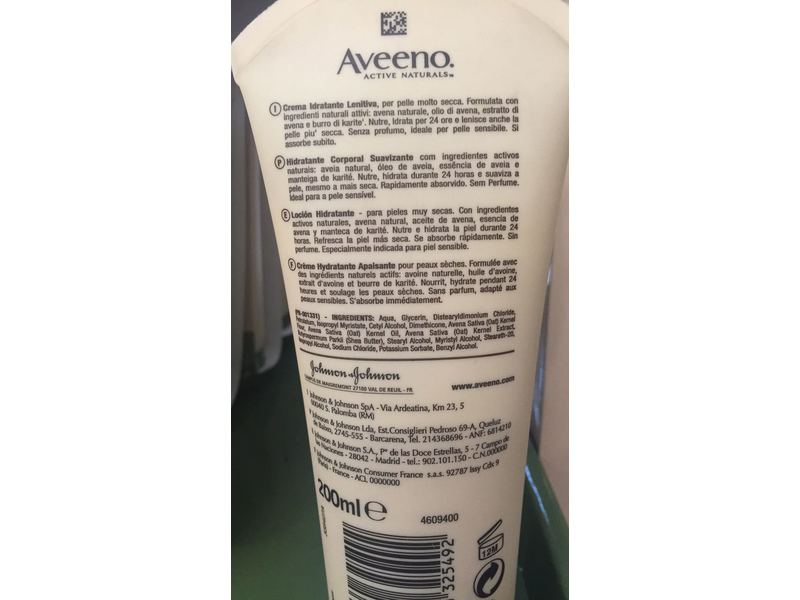 Aveeno Skin Relief Moisturising Lotion, Shea Butter, 200 mL