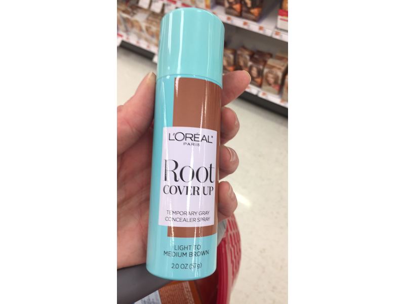 L'Oreal Paris Root Cover Up, Light to Medium Brown, 2 oz