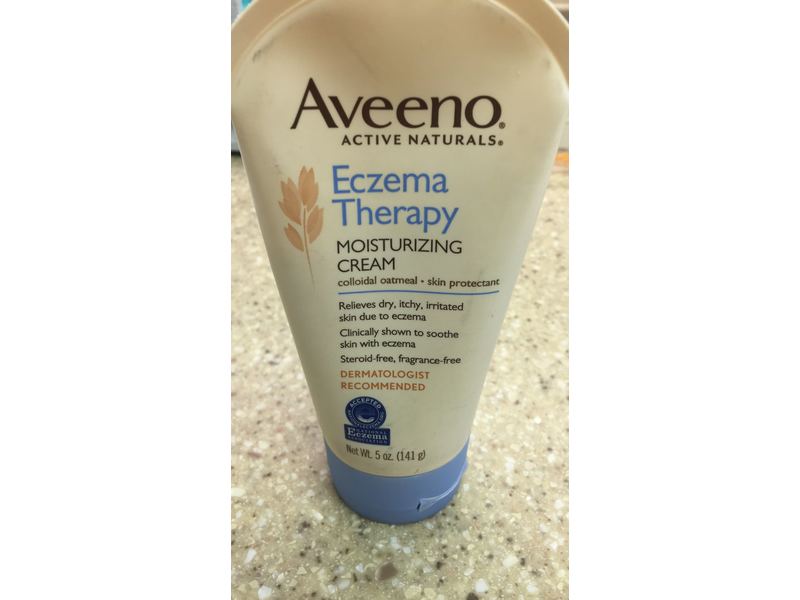 Aveeno Eczema Therapy Moisturizing Cream, 12 oz/354 mL