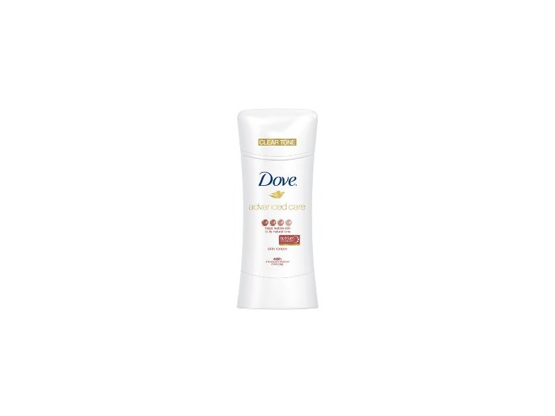 Dove Advanced Care Skin Renew Antiperspirant Deodorant Stick, Clear Tone, 2.6 oz/74 g