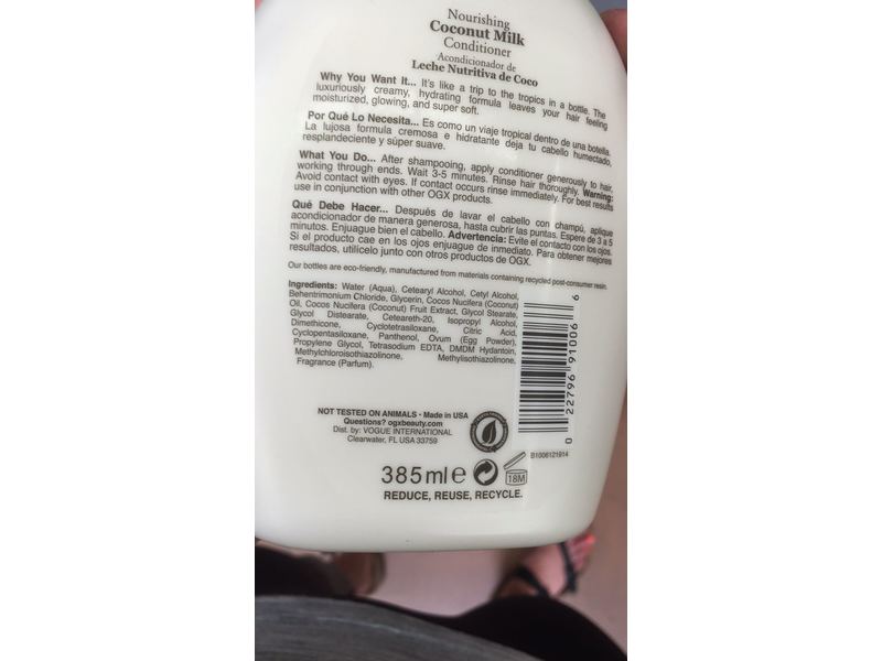 OGX Nourishing Coconut Milk Conditioner