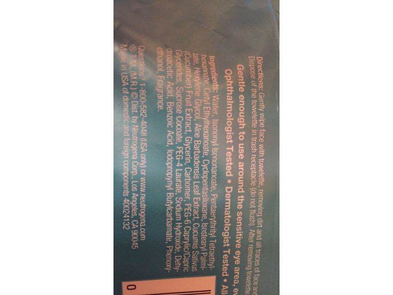 Neutrogena Hydrating Makeup Remover Cleansing Towlettes, 25 Count (Pack of 3)