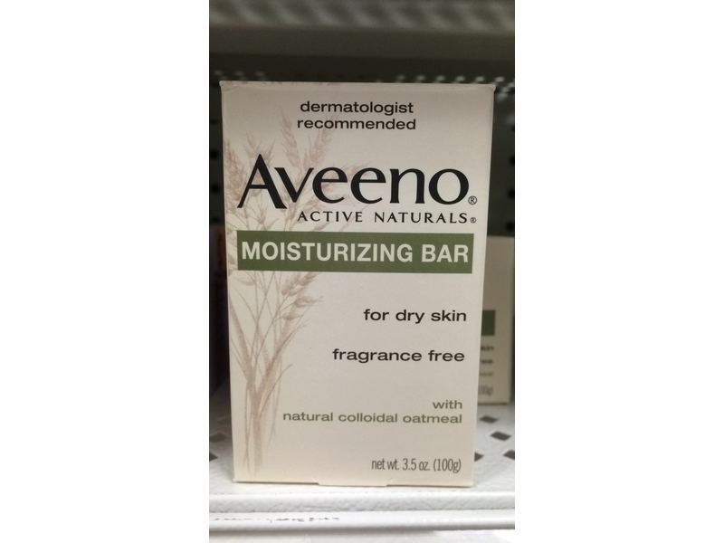 Aveeno Active Naturals Moisturizing Bar, 3.5 Oz